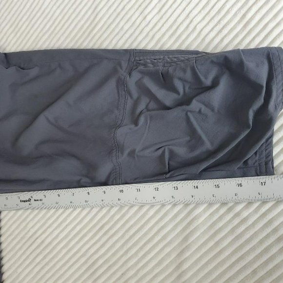 Prana Capri Pants Womens 6 Adjustable Waist Pockets Vented Nylon Outdoors Hiking - Picture 7 of 9